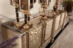 Bacarat Dining Room Console Detail