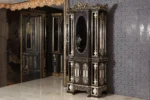 Black Monaco Dining Room Cabinet