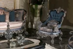 Blue Cavalli Living Room Chair