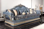 Blue Hanzade Living Room Sofa