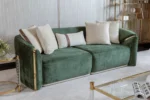 Class Living Room Green Sofa