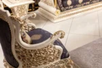 Cream Lyon Living Room Chair Detail