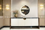 Doren Dining Room Mirrored Console