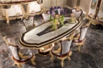 Gold Cavalli Dining Room