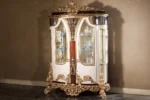 Gold Cavalli Dining Room Cabinet