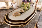 Gold Cavalli Dining Room Table