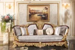 Gold Cavalli Living Room Sofa