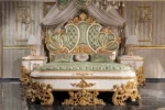 Gold Elnor Bedroom Bed