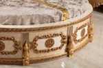 Gold Hanzade Bedroom Bed Detail