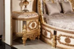 Gold Hanzade Bedroom Nightstand