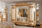 Gold Hanzade Bedroom Wardrobe