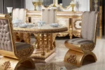 Gold Hanzade Dining Room Chair