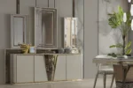 Golden Dining Room Mirrored Console