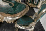 Green Imparator Dining Room Chair Detail