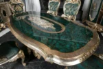 Green Imparator Dining Room Table