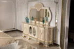 Green Monaco Dining Room Mirrored Console