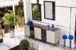 Istanbul Dining Room Mirrored Console 1