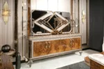 Lagos Dining Room Mirrored Console