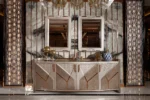 Marvin Dining Room Mirrored Console