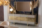 Monticelli Dining Room Mirrored Console