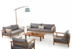 Nova Garden Sofa Set Wide Angle