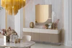 Osmera Dining Room Mirrored Console