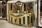 Royal Dining Room Mirrored Console