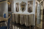 Saltanat Platinum Dining Room Mirrored Console