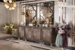 Soprano Dining Room Mirrored Console