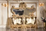 Valessia Dining Room Mirrored Console