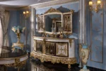 Varno Dining Room Mirrored Console